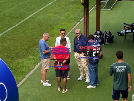 FOTO – Ritiro Sampdoria, Joseph Tey e Nathan Walker sono arrivati a Ponte di Legno