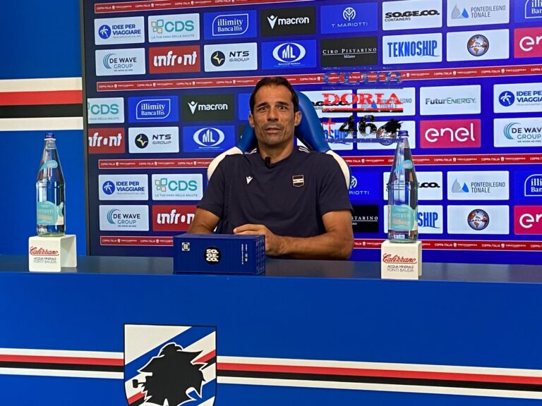 Sampdoria, Bernardo Corradi tra calciomercato e condizione della squadra: se fossimo al 100% sarei preoccupato…