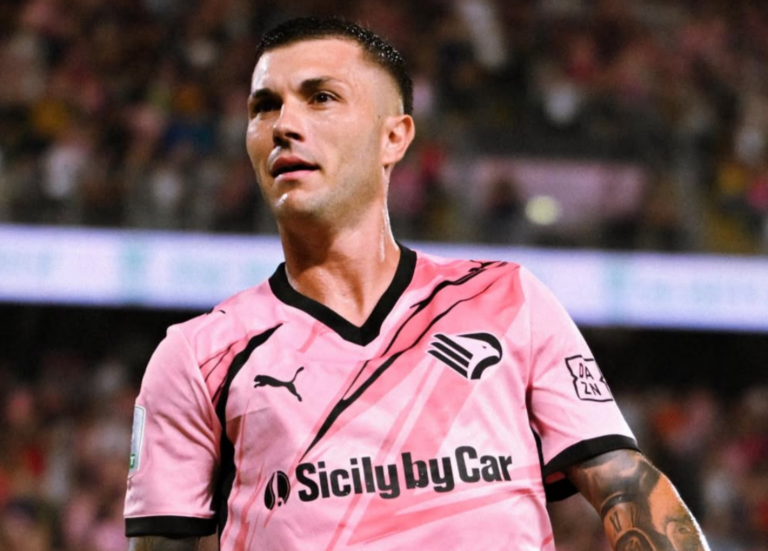 Palermo, Gabriel Strefezza segna alla Sampdoria e poi si fa male: il club lo toglie dalla lista. Ecco chi prenderà il suo posto