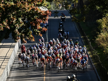 FOTO – Mondiali di Ciclismo i tifosi della Sampdoria sono presenti anche in Canada Mondiali ciclismo Sampdoria Canada