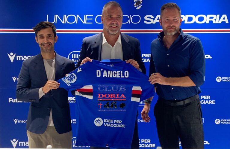 Sampdoria, Americo Branco: Giampaolo? Ci sono state strumentalizzazioni. Ecco perché abbiamo scelto D’Angelo
