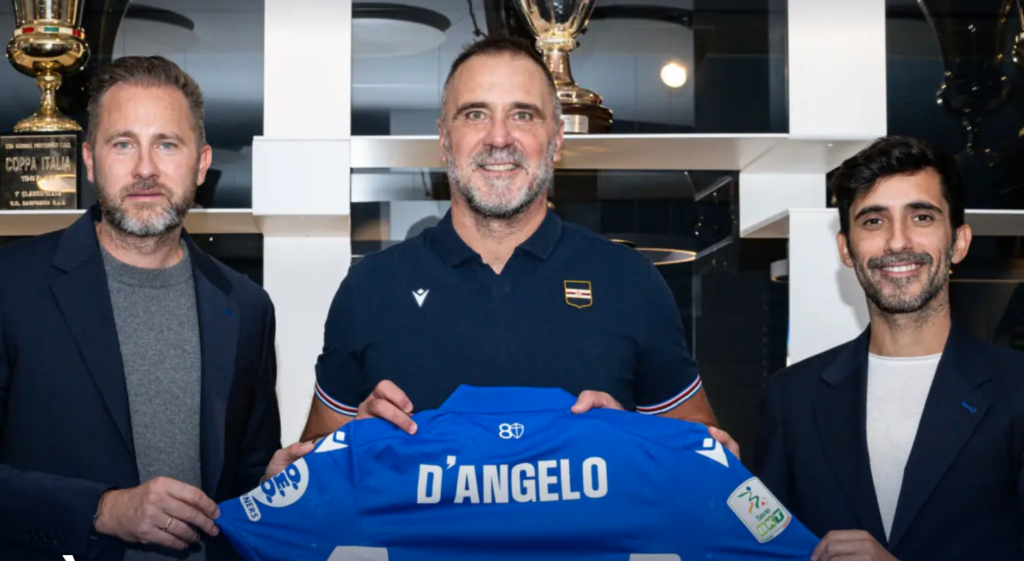 UFFICIALE – Panchina Sampdoria, Luca D’Angelo prende il posto di Corradi. Il comunicato