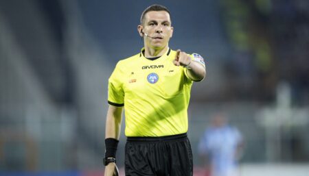 Sampdoria-Virtus Entella, fischia Andrea Calzavara: sarà la sua prima volta con i colori più belli del mondo, ma non con Chiappella. I precedenti
