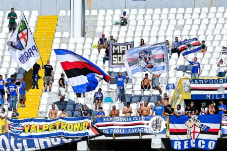 Ascoli-Sampdoria, rimane vuoto il settore ospiti del Cino e Lillo Del Duca. Il dato finale sui biglietti venduti