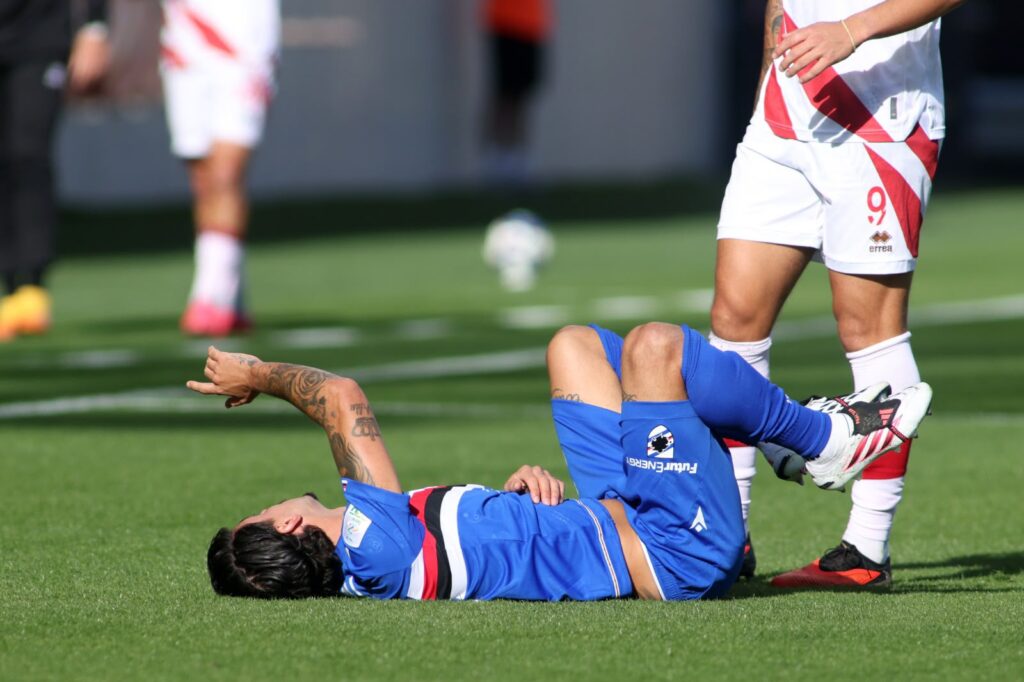 Sampdoria, Fabio Depaoli si deve operare! Le sue condizioni