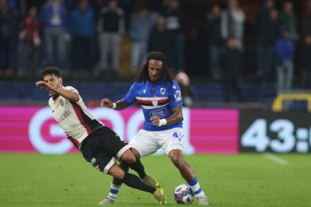Verso Sampdoria-Virtus Entella: Kevin Mbabu può giocare dall’inizio! E il resto della difesa…